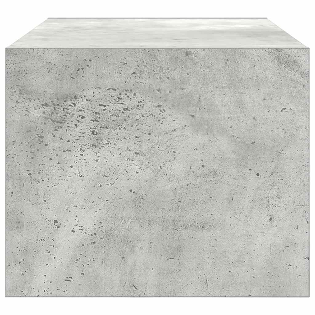 vidaXL TV Cabinet Concrete Grey 60x31x25,5 cm Engineered Wood