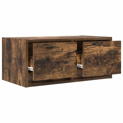vidaXL TV Cabinets 2 pcs Smoked Oak 60x31x25,5 cm Engineered Wood
