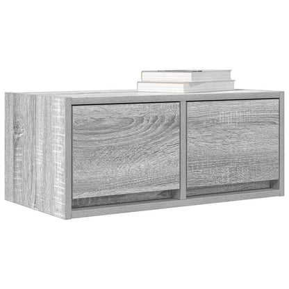 vidaXL TV Cabinet Grey Sonoma 60x31x25,5 cm Engineered Wood