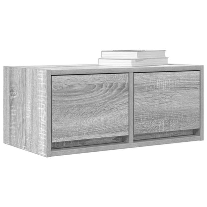vidaXL TV Cabinets 2 pcs Grey Sonoma 60x31x25,5 cm Engineered Wood