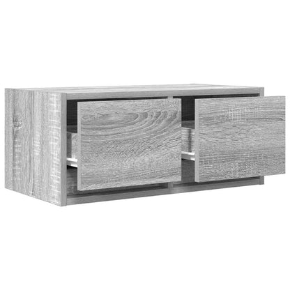 vidaXL TV Cabinets 2 pcs Grey Sonoma 60x31x25,5 cm Engineered Wood