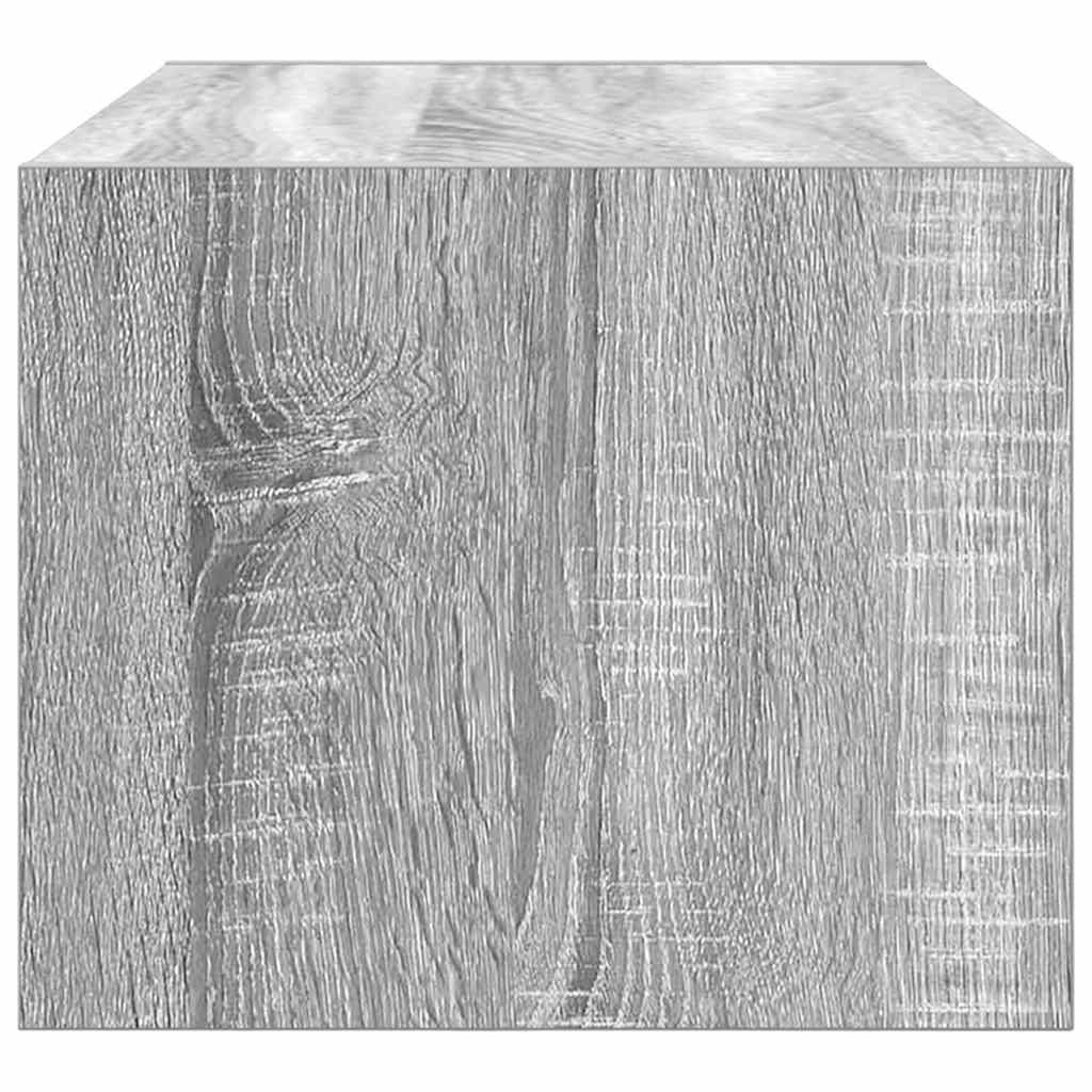 vidaXL TV Cabinets 2 pcs Grey Sonoma 60x31x25,5 cm Engineered Wood