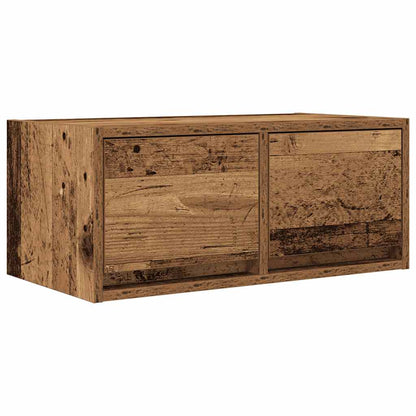 vidaXL TV Cabinet Old Wood 60x31x25,5 cm Engineered Wood