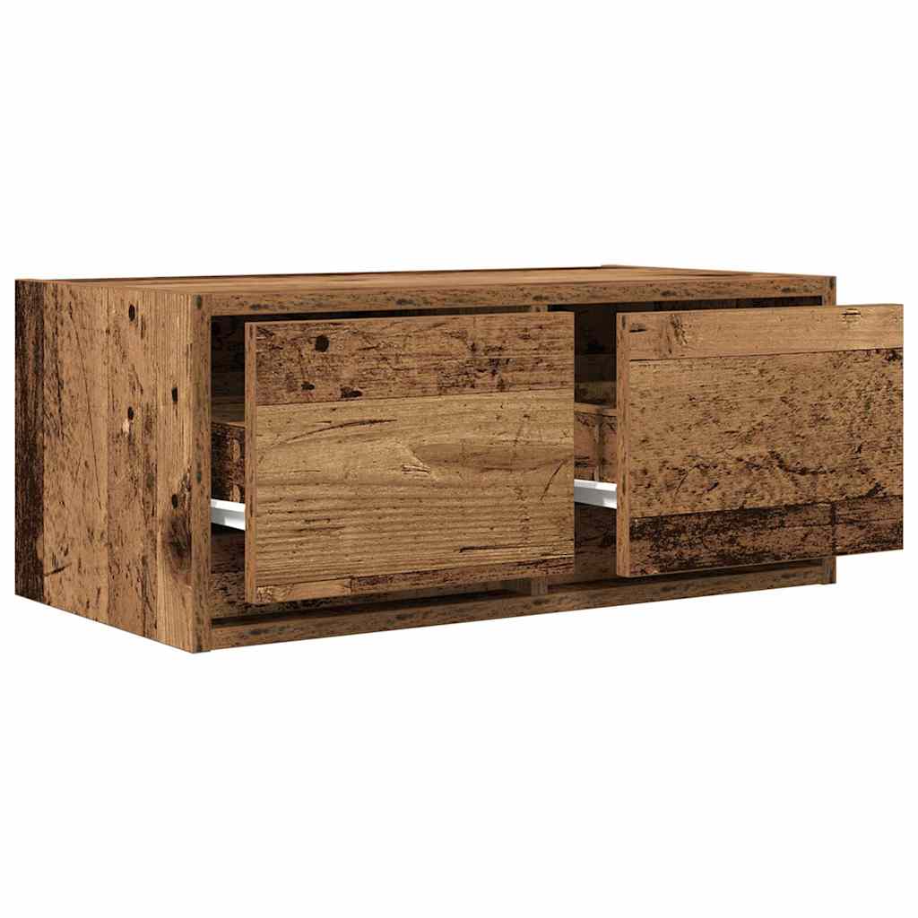 vidaXL TV Cabinet Old Wood 60x31x25,5 cm Engineered Wood