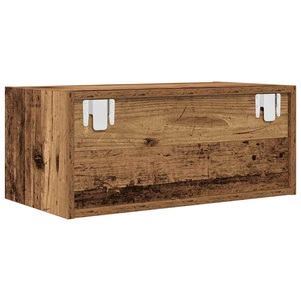 vidaXL TV Cabinet Old Wood 60x31x25,5 cm Engineered Wood