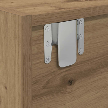 vidaXL TV Cabinets 2 pcs Artisan Oak 60x31x25,5 cm Engineered Wood