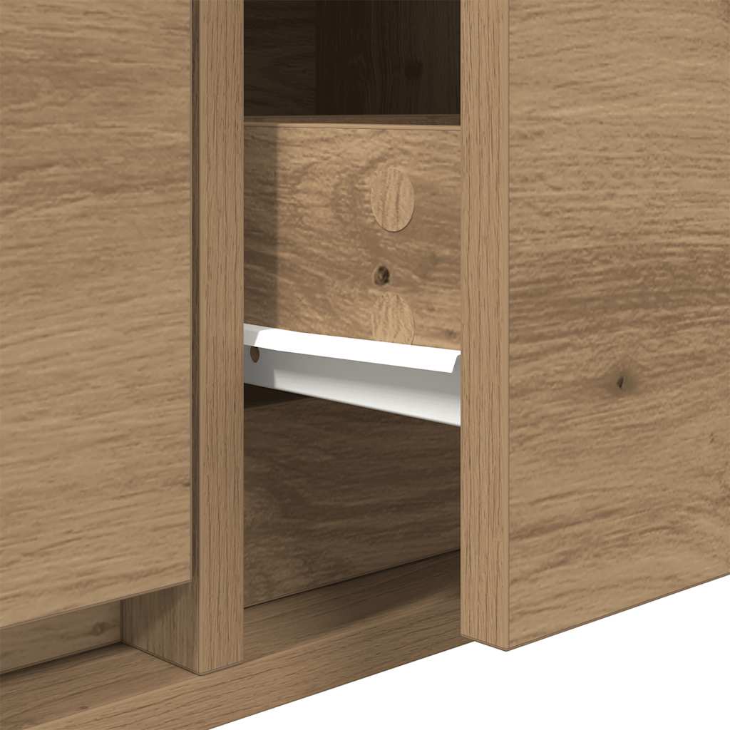 vidaXL TV Cabinets 2 pcs Artisan Oak 60x31x25,5 cm Engineered Wood