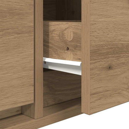 vidaXL TV Cabinets 2 pcs Artisan Oak 60x31x25,5 cm Engineered Wood