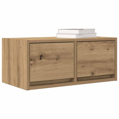 vidaXL TV Cabinets 2 pcs Artisan Oak 60x31x25,5 cm Engineered Wood