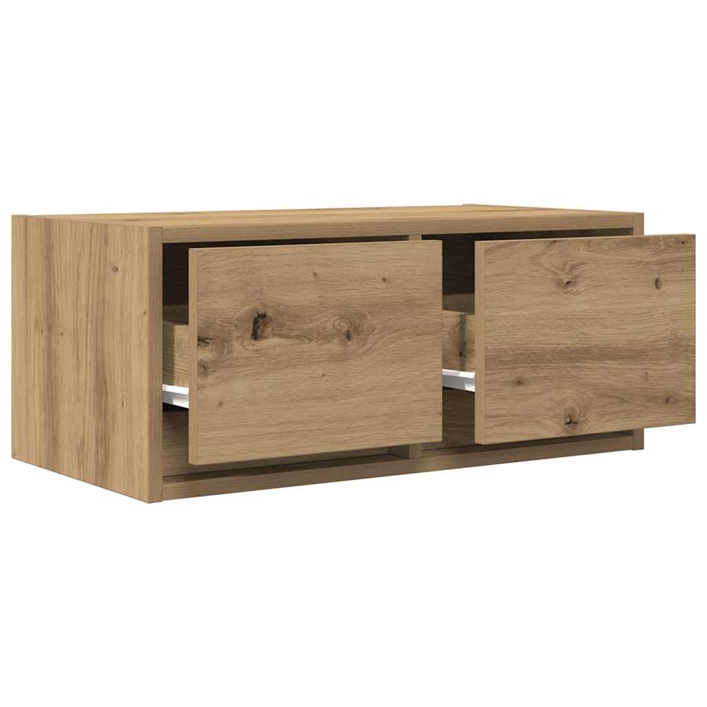 vidaXL TV Cabinets 2 pcs Artisan Oak 60x31x25,5 cm Engineered Wood