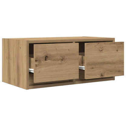 vidaXL TV Cabinets 2 pcs Artisan Oak 60x31x25,5 cm Engineered Wood