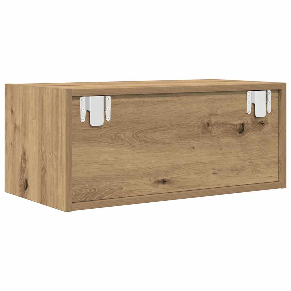 vidaXL TV Cabinets 2 pcs Artisan Oak 60x31x25,5 cm Engineered Wood