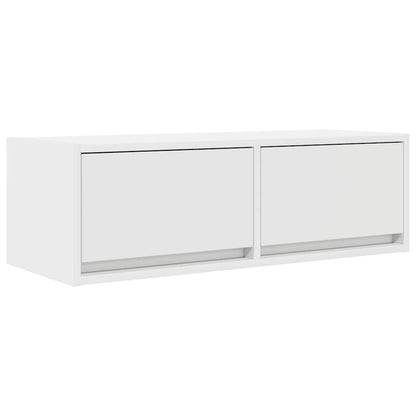 vidaXL TV Cabinets 2 pcs White 80x31x25,5 cm Engineered Wood