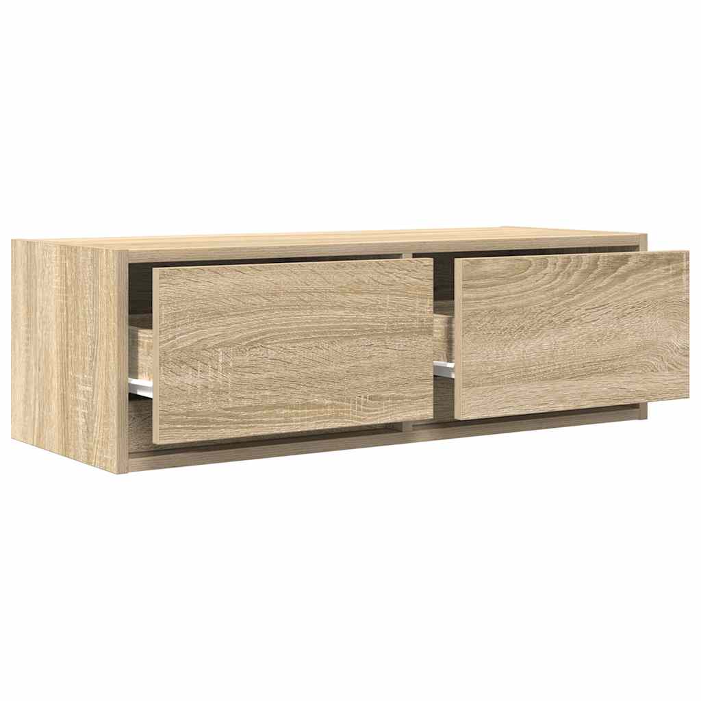 vidaXL TV Cabinets 2 pcs Sonoma Oak 80x31x25,5 cm Engineered Wood