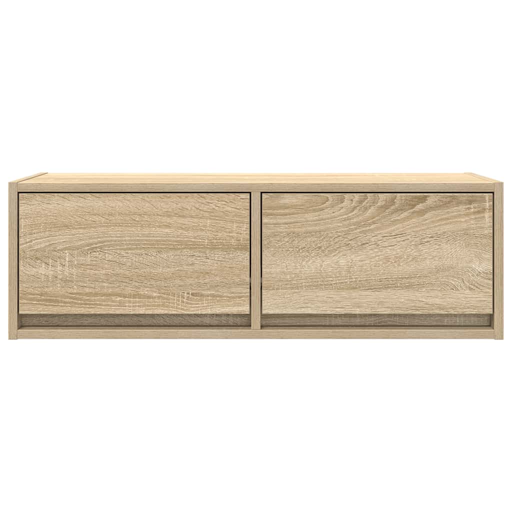 vidaXL TV Cabinets 2 pcs Sonoma Oak 80x31x25,5 cm Engineered Wood