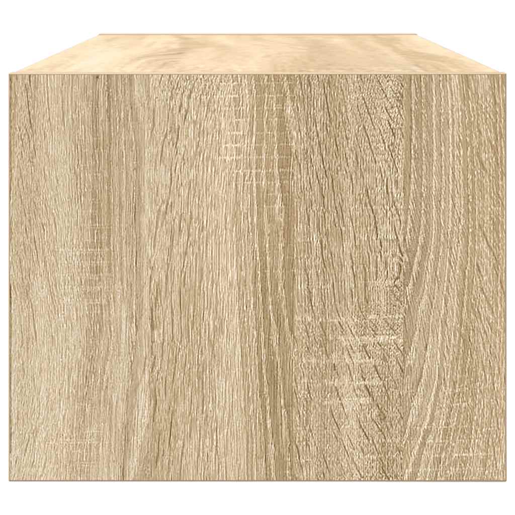 vidaXL TV Cabinets 2 pcs Sonoma Oak 80x31x25,5 cm Engineered Wood