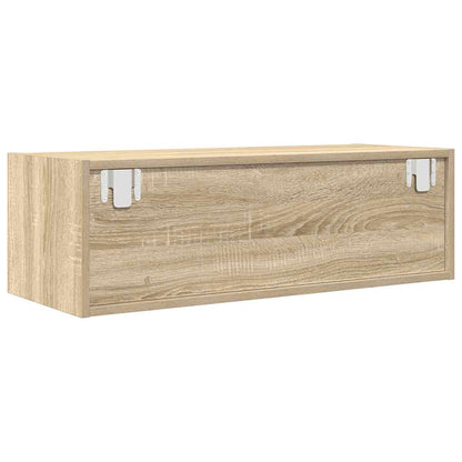 vidaXL TV Cabinets 2 pcs Sonoma Oak 80x31x25,5 cm Engineered Wood