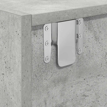 vidaXL TV Cabinets 2 pcs Concrete Grey 80x31x25.5 cm Engineered Wood