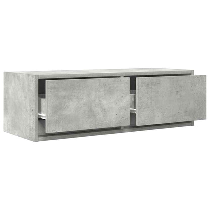 vidaXL TV Cabinets 2 pcs Concrete Grey 80x31x25.5 cm Engineered Wood