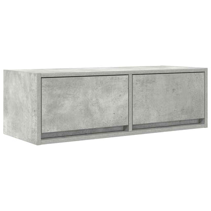 vidaXL TV Cabinets 2 pcs Concrete Grey 80x31x25.5 cm Engineered Wood