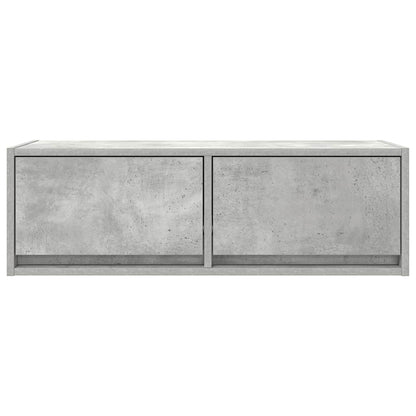vidaXL TV Cabinets 2 pcs Concrete Grey 80x31x25.5 cm Engineered Wood