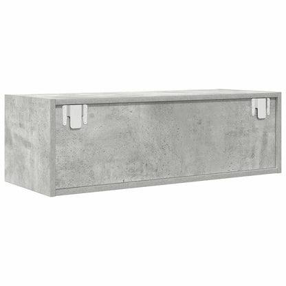 vidaXL TV Cabinets 2 pcs Concrete Grey 80x31x25.5 cm Engineered Wood