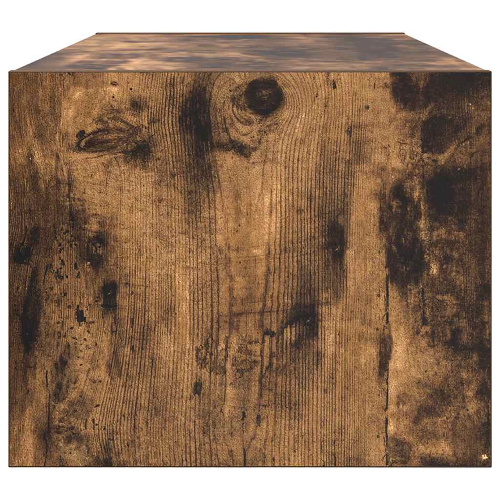vidaXL TV Cabinets 2 pcs Smoked Oak 80x31x25,5 cm Engineered Wood