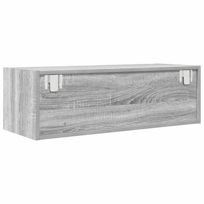 vidaXL TV Cabinets 2 pcs Grey Sonoma 80x31x25,5 cm Engineered Wood