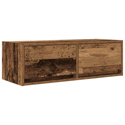 vidaXL TV Cabinet Old Wood 80x31x25,5 cm Engineered Wood