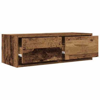 vidaXL TV Cabinet Old Wood 80x31x25,5 cm Engineered Wood
