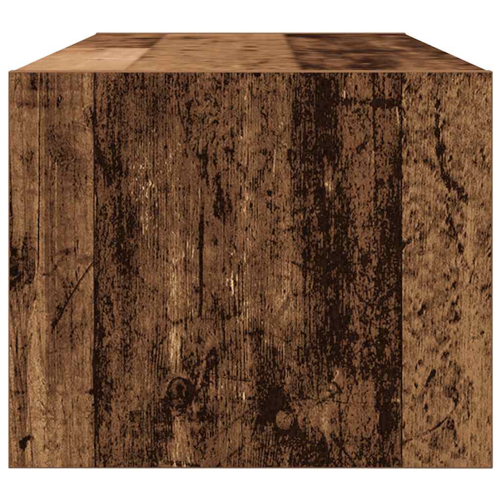 vidaXL TV Cabinet Old Wood 80x31x25,5 cm Engineered Wood
