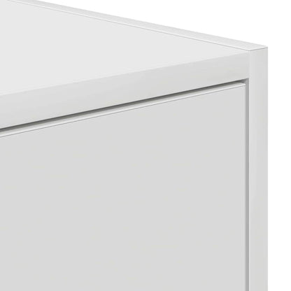 vidaXL TV Cabinet with Drawer White 100 x 31 x 25.5 cm Engineered wood