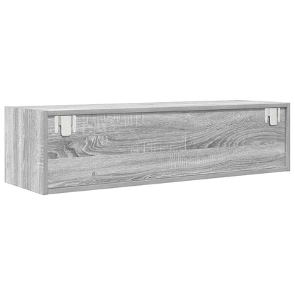 vidaXL TV Cabinet Grey sonoma 100 x 31 x 25.5 cm Engineered wood