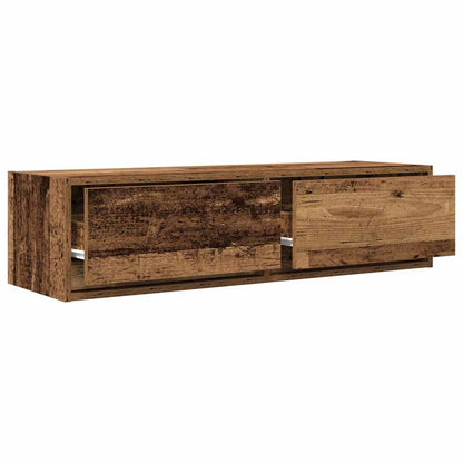 vidaXL TV Cabinet Old wood 100 x 31 x 25.5 cm Engineered wood