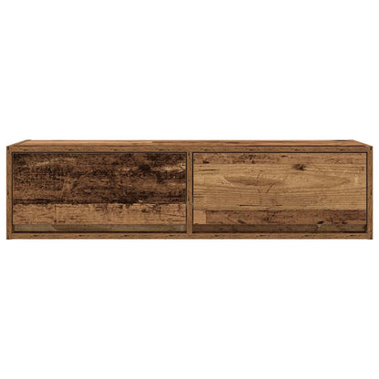 vidaXL TV Cabinet Old wood 100 x 31 x 25.5 cm Engineered wood