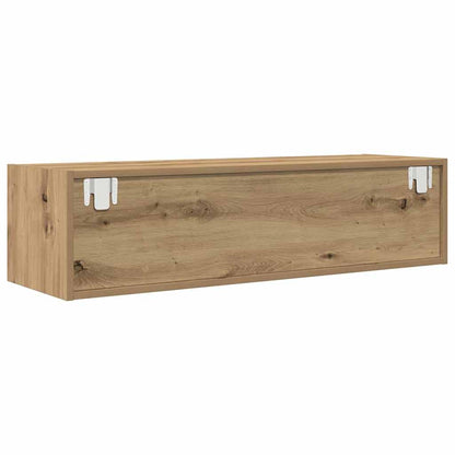 vidaXL TV Cabinet 100 x 31 x 25.5 cm Artisan oak Engineered wood