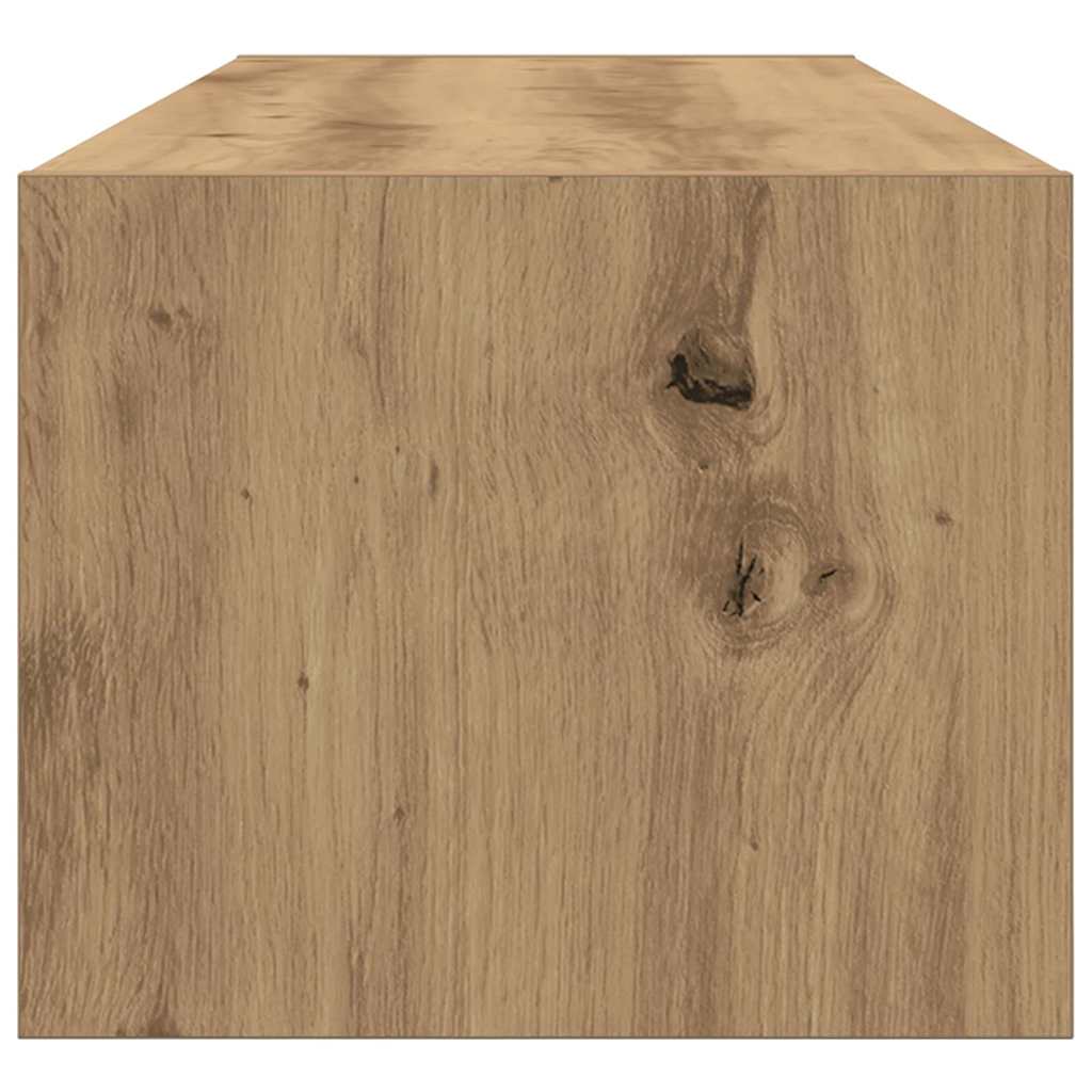 vidaXL TV Cabinet 100 x 31 x 25.5 cm Artisan oak Engineered wood