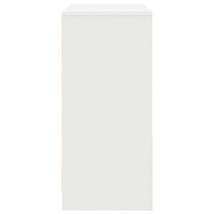 vidaXL Sideboard with Drawer White 80x34x76 cm Engineered Wood
