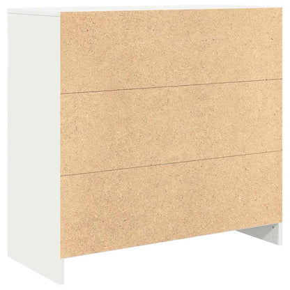vidaXL Sideboard with Drawer White 80x34x76 cm Engineered Wood