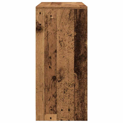 vidaXL Sideboard with Drawer Old Wood 80x34x76 cm Engineered Wood