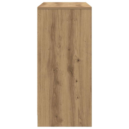 vidaXL Sideboard with Drawer Artisan Oak 80x34x76 cm Engineered Wood