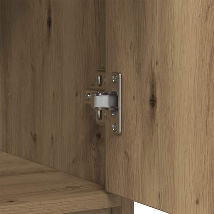 vidaXL Sideboard with Drawer Artisan Oak 80x34x76 cm Engineered Wood