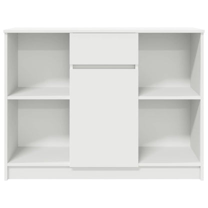vidaXL Sideboard with Drawer White 101x35x76 cm Engineered Wood
