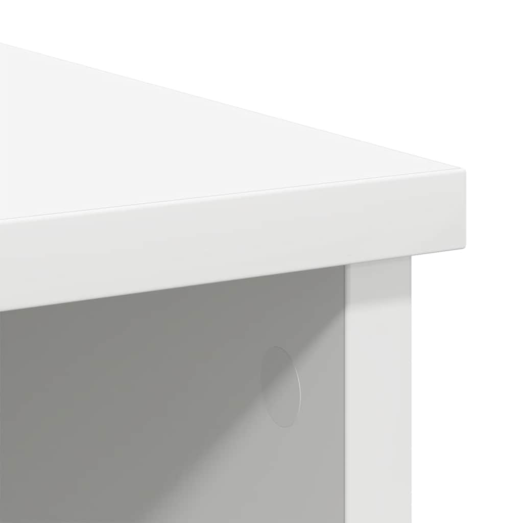 vidaXL Sideboard with Drawer White 101x35x76 cm Engineered Wood