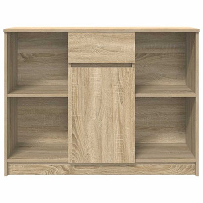 vidaXL Sideboard with Drawer Sonoma Oak 101x35x76 cm Engineered Wood