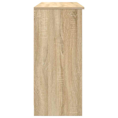 vidaXL Sideboard with Drawer Sonoma Oak 101x35x76 cm Engineered Wood