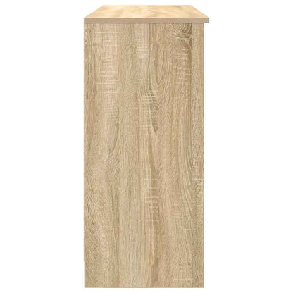 vidaXL Sideboard with Drawer Sonoma Oak 101x35x76 cm Engineered Wood