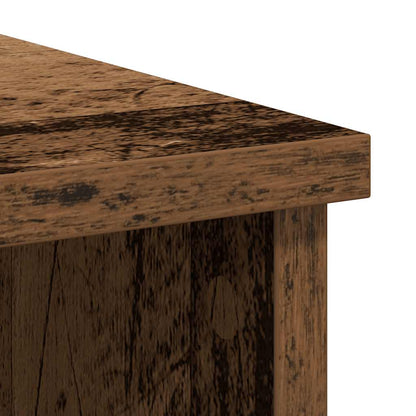 vidaXL Sideboard with Drawer Old Wood 101x35x76 cm Engineered Wood