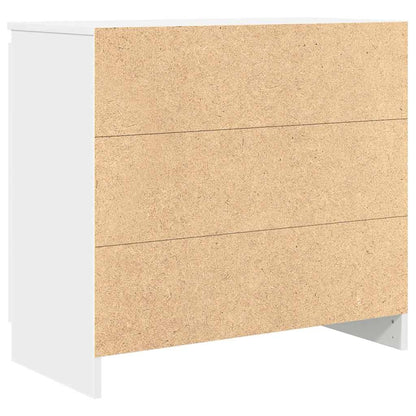 vidaXL Sideboard with Drawer White 71x35x65 cm Engineered Wood