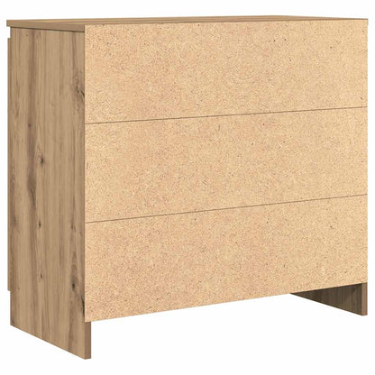 vidaXL Sideboard with Drawer Artisan Oak 71x35x65 cm Engineered Wood